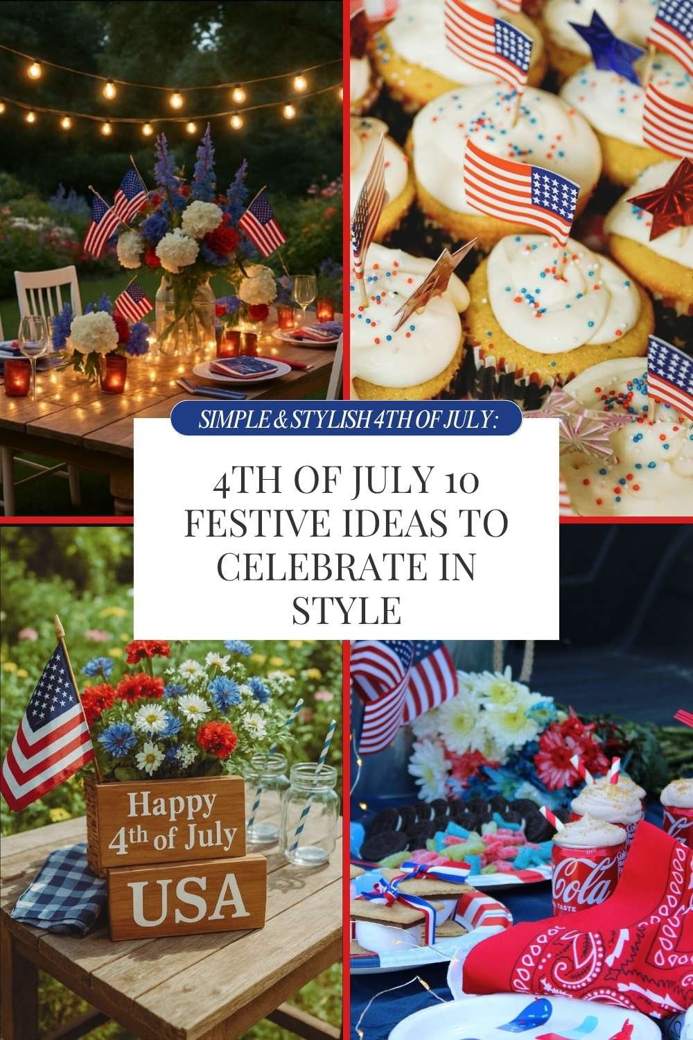 4th Of July Festive Decor Ideas