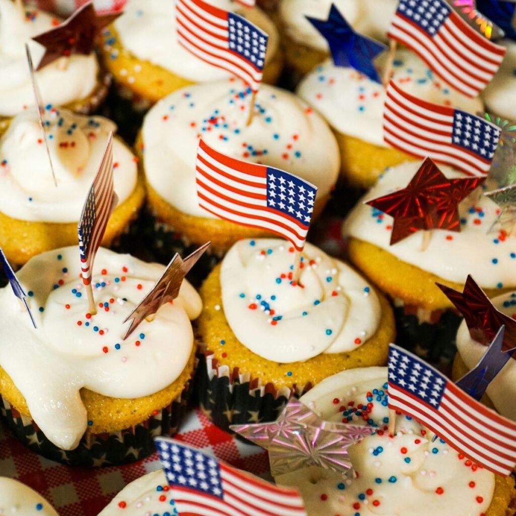 4th of July Mini Flags